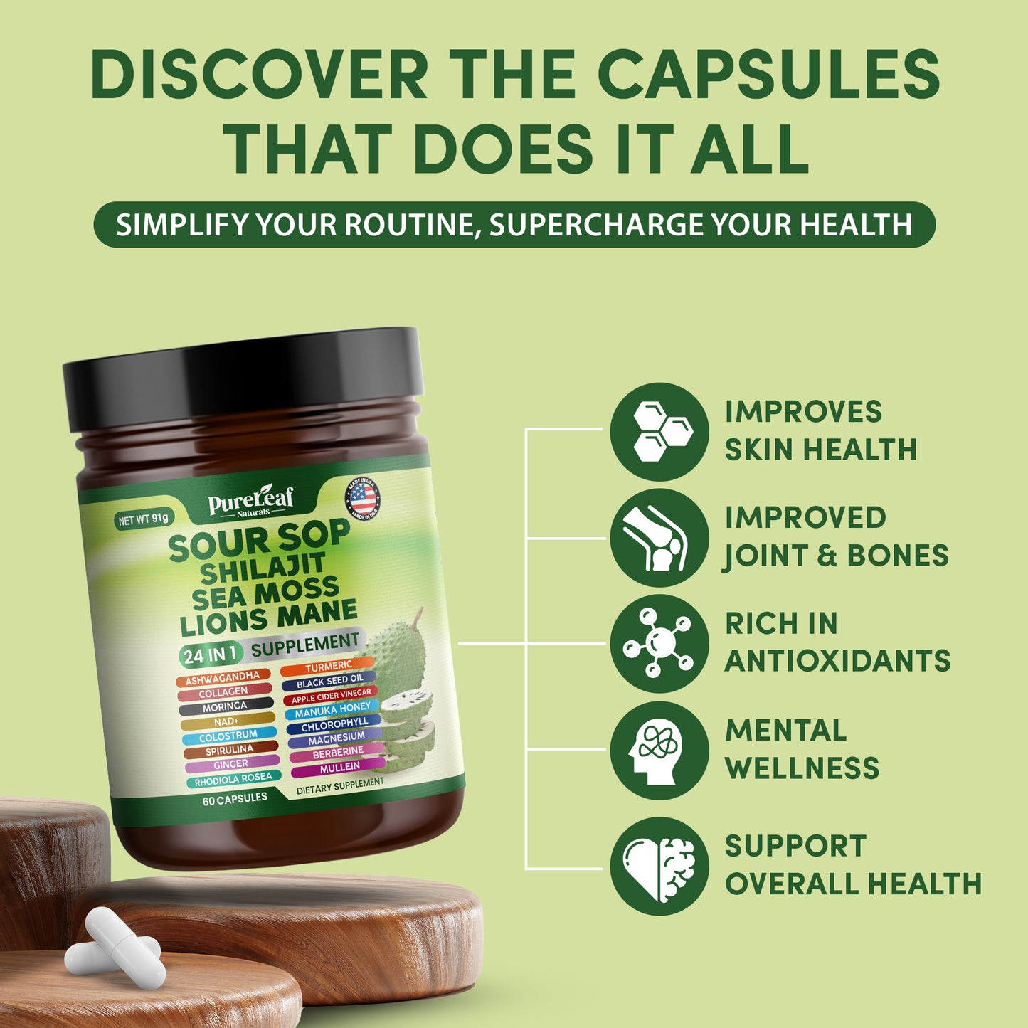 PureLeaf 24-in-1 Soursop Supplement